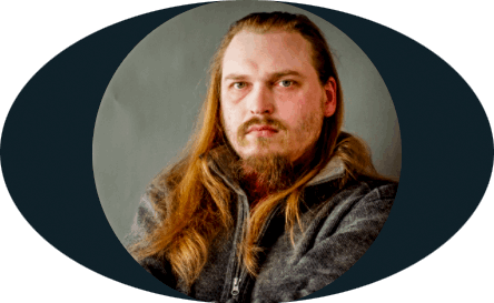 Kuvassa Jussi Hoffrén